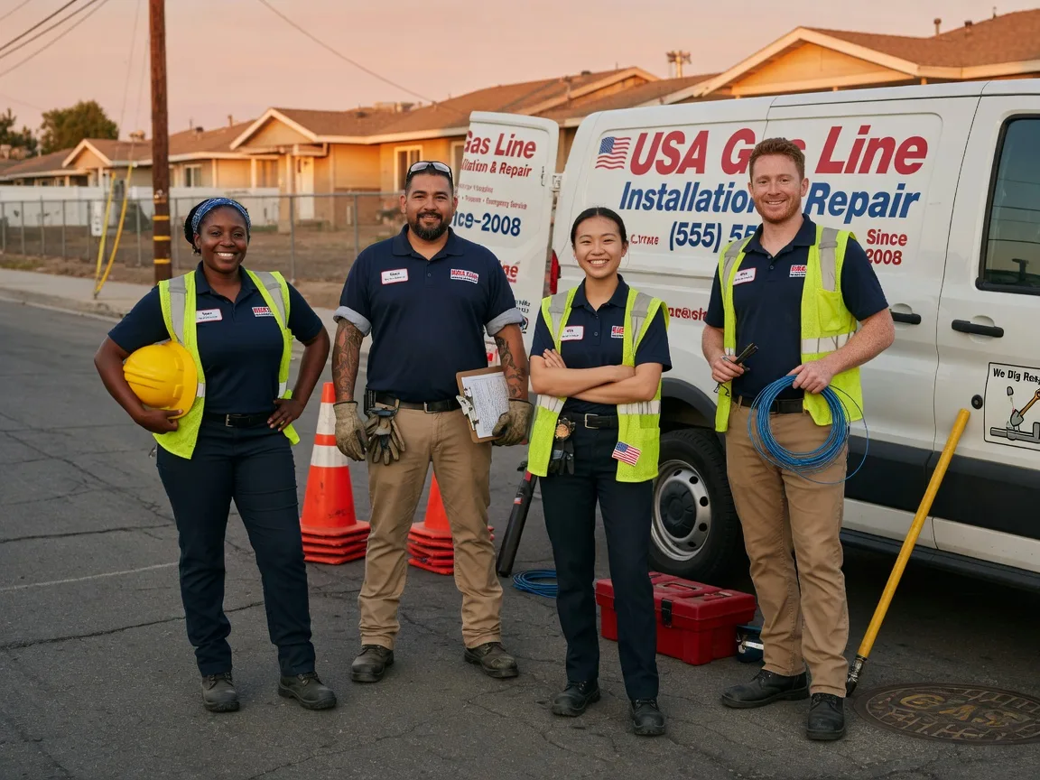 Gas Line Installation company in Fred, TX
